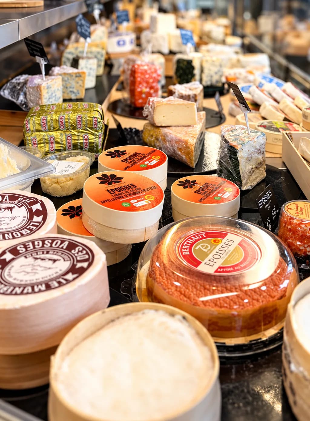 Meules de fromage à pâte pressée