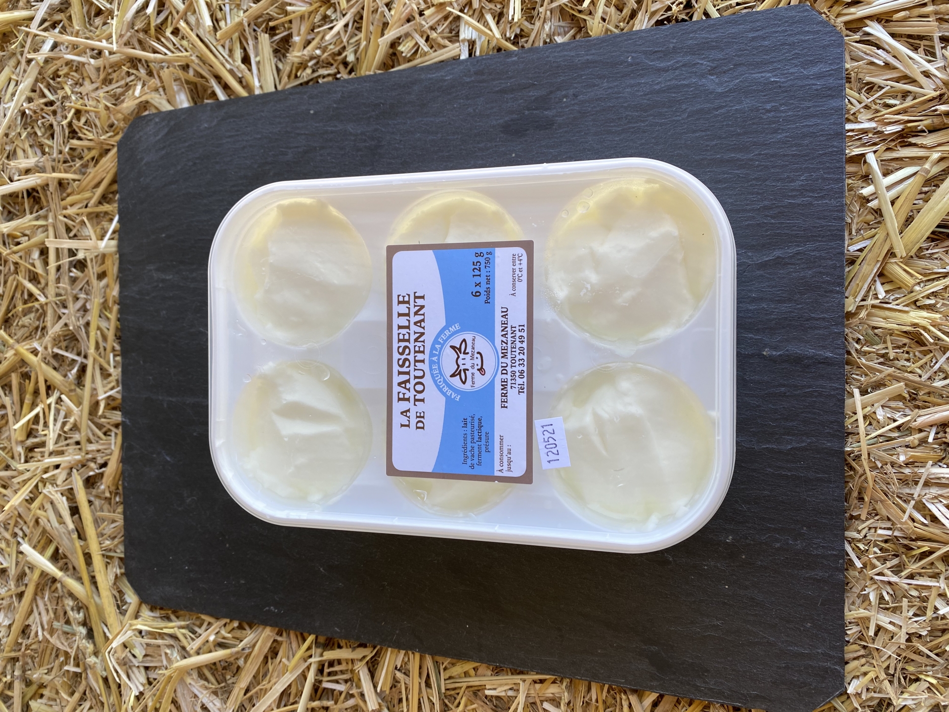 Fromage Blanc Faisselles 6 x 125 g - Tout un Fromage