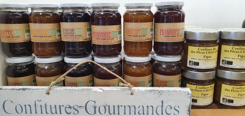 Confiture BIO Les Pères Chavanne