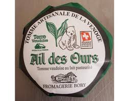 Tomme Suisse fourrée à l'ail des ours